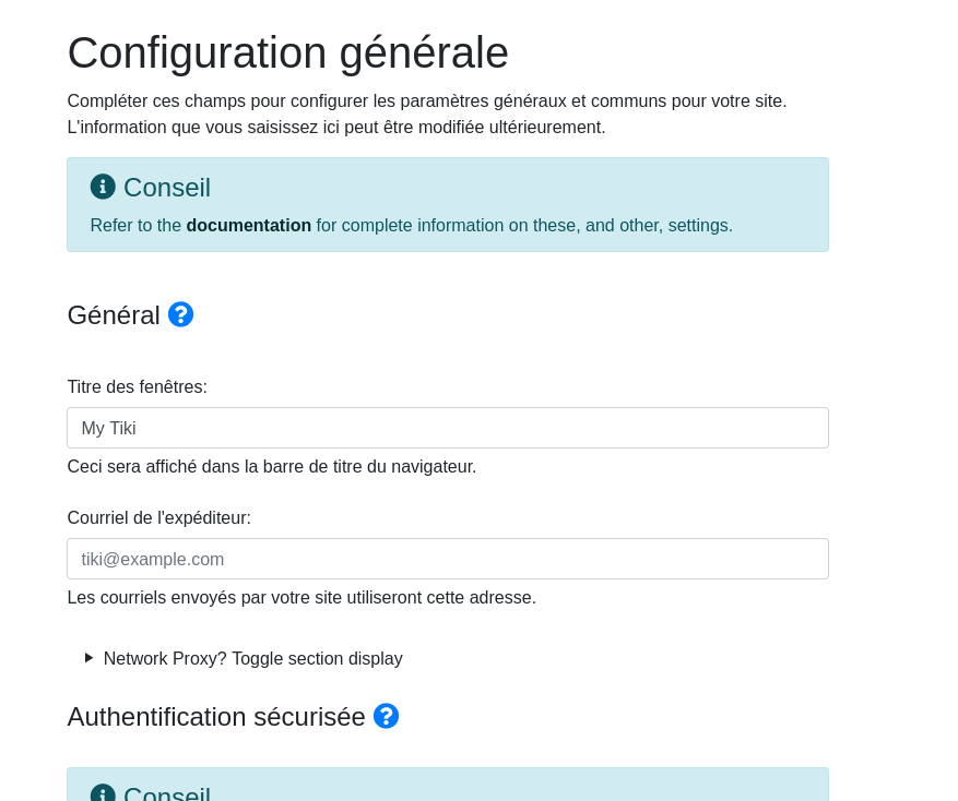 Tikiwiki Install Step 7